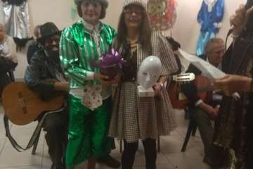 Fiesta de Carnaval en El Roque Azucarero (Foto cedida a TA)